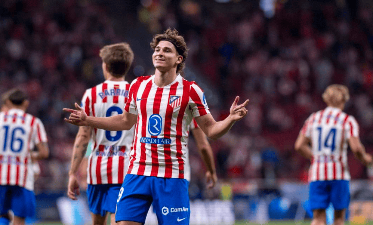 首位在西甲, 然马竞的身, 扳平比分